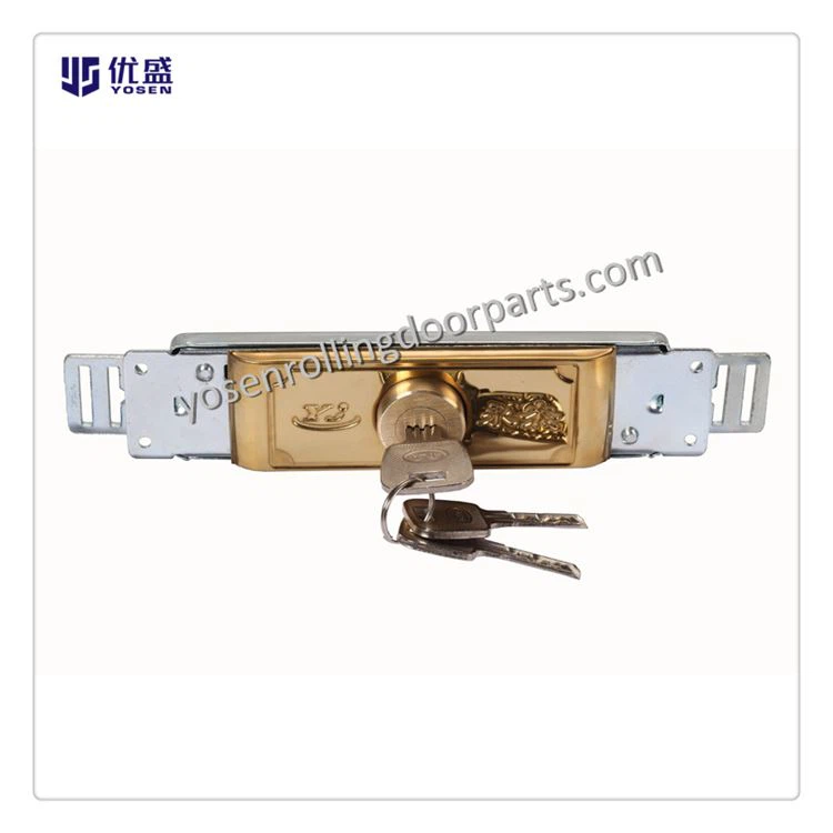 Flat Key Roller Shutter Door Center Lock
