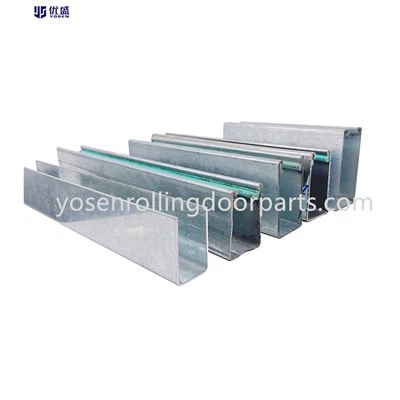 Galvanized Steel Guide Rail For Roller Shutter Doors Galvanized Steel Guide Rail For Roller Shutter Doors